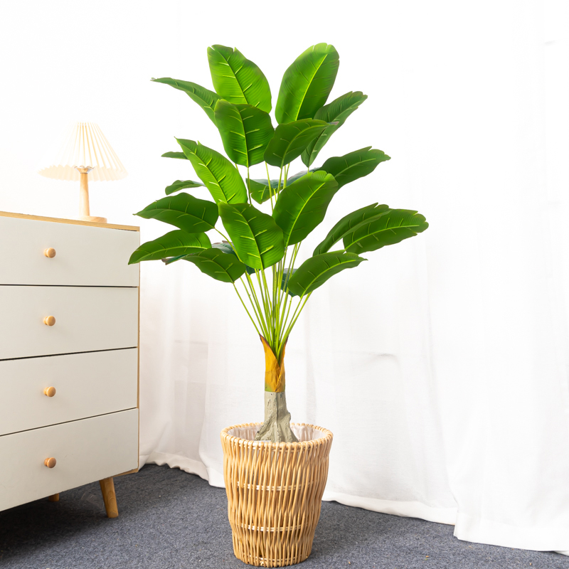 100cm 24Heads Artificial Banan - Dracaena Marginata 评论和价格