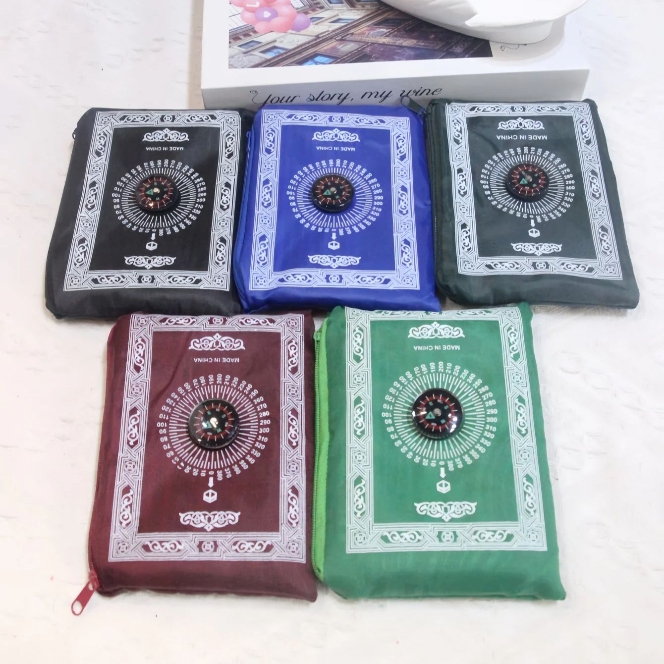 5pcs Portable Prayer Rug with  - Maranta Prayer Plant 评论和价格