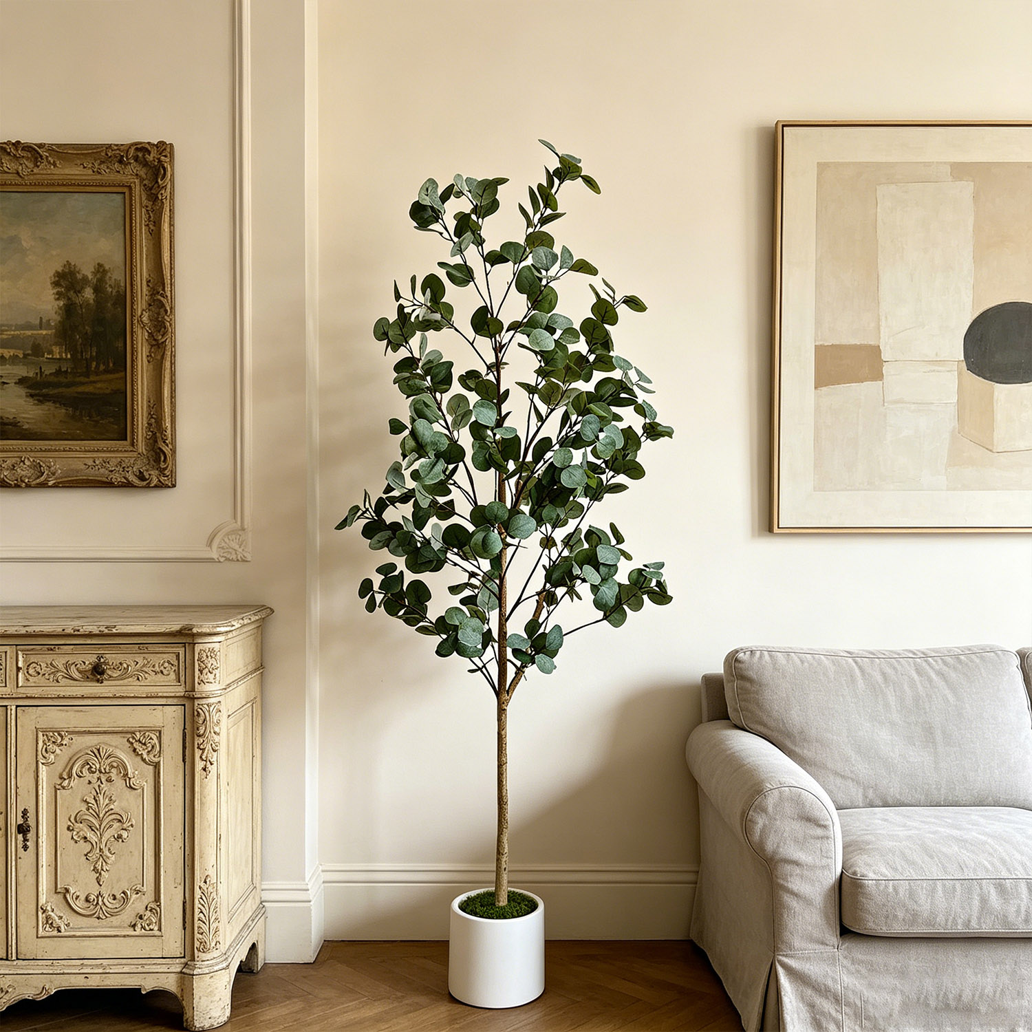 120-155Cm/5.1Ft Artificial Euc - Dracaena Marginata 评论和价格