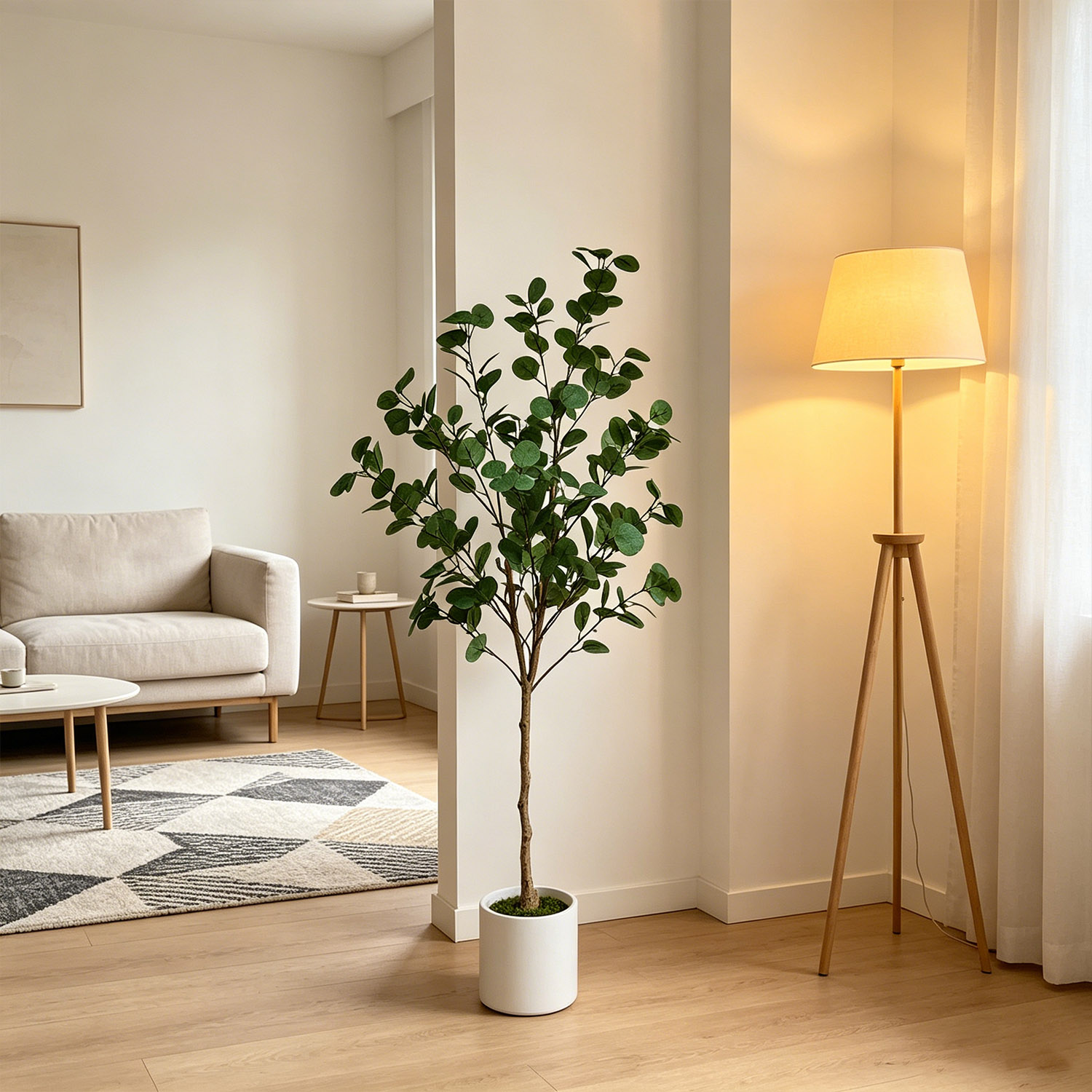 120-155Cm/5.1Ft Artificial Euc - Dracaena Marginata 评论和价格